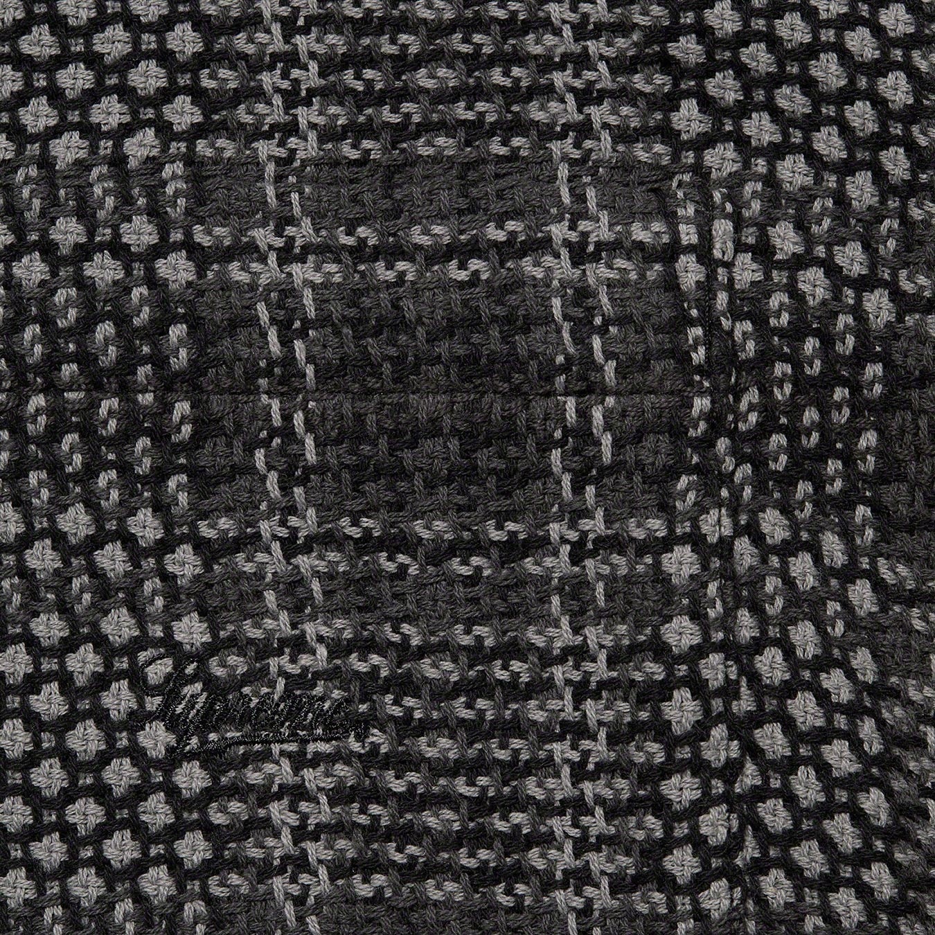 Basket Weave Plaid Shirt view 6